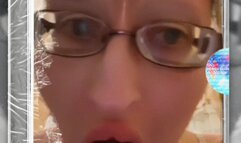 Saliva from my big lips