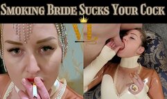 VIVIENNE L'AMOUR - SMOKING BRIDE SUCKS YOUR COCK (720P)