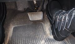 Coffee Run in Goth Boots