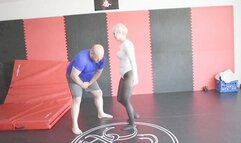 All you kneed in a ballbusting video!