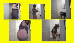 TOTAL BUFFET FEEDING CLEARING PULLING BLOWING Peein FUN time w big tits and Floor sweep