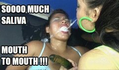 2 MODELS GROSS SPIT FETISH 240526SJUD KARIME + SARAI INCREDIBLE AMOUNT OF SALIVA FILLING ANOTHER MODEL'S MOUTH (FULL HD MP4 VERSION)