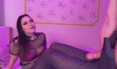 Sucking off really hard and big dick!