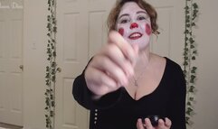 Clown does your makeup
