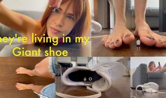 Living in my Giant shoe! 4k