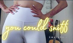 you could sniff