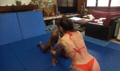 Brigit Heart's Wrestling Fantasy with Sugar Diamond