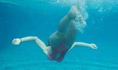 holliday fun, underwater swimming, walking, perfect sunset