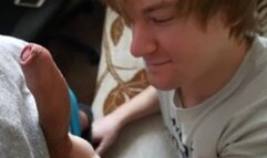 Alex made me suck his dick until cum