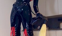 HeavyRubberDom PEGGING POV JOI Tall Slavena