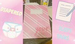 Diaper Slut's Humliation Task