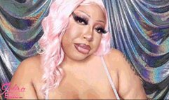 Sensual Shiny PLUMP Holo Pink Glossy Lips (MP4 Version)