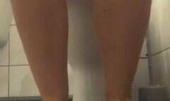 Very cute making chocolate mousse with butt