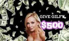 Give Gilfy $500