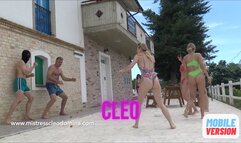 Cleo Domina - The punishment of apricots for immature slaves- MOBILE VERSION