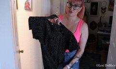 Embarrassed in the Dressing Room