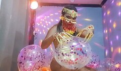 Sexy Juju Nail Pops All Your Glitter Filled Balloons With Long Fingernail Extensions