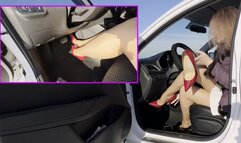 KRISTINA HARD REVVING Jimmy Choo HIGH HEELS full video 22 min_