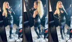 Having a Marlboro 100 while preparing me for my boyfriend