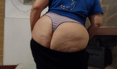 BBW TWERKING AND STRIPPING FOR YOU POV