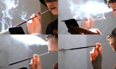 Smoking Couture Ruby Superslims with long holder