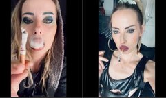 2 clips 1st marlboro red 2nd marlboro gold 100