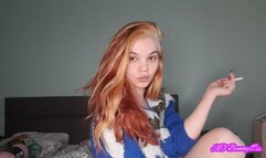 Smoking for you my hair wasn't finished