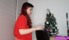 Putting Christmas tree off and farts