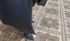 Dalilah and Kalinda in leather