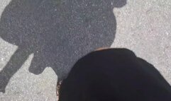 HD Walking in flip-flops