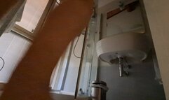 STEPAUNT TAKES A SHOWER