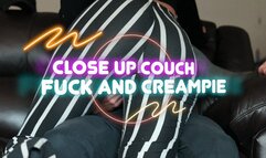 Close-Up Blowjob and Creampie