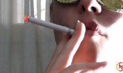 Smoking Muratti red 100s down to filter