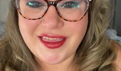 New - Slutty Mature Cougar with Pretty Lips sucks sloppy dildo and spits