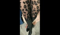 Trampling Worship with Boots