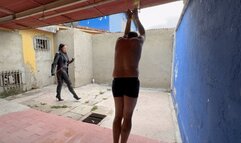 YFYE whipped to shreds in the Dungeon by Khaina