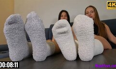 Sweaty Fuzzy Socks - 4K MP4