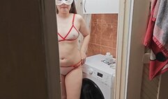 Underwater Bathroom Bathtub Dive Washing Long Hair