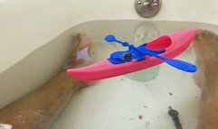 Giantess Buys Canoe for her Tinies 1080