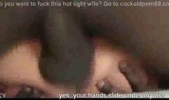 intense orgasm of swinger wife in 3some with neighbor