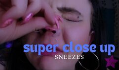 Super Close Up Sneezes - WMV