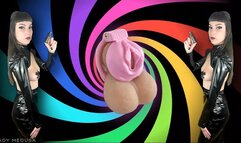 Sniff and rub your sissy cage - aroma, chastity, anal masturbation