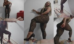 CBT 02 - High heels crushing penis