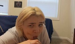 Eliie Smoke Tries to Suck A Flaccid Dick