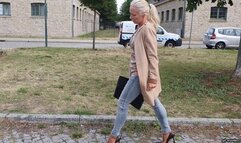 Feet tickling in the hotel lobby HD mp4 1920x1080