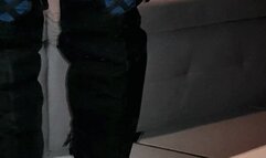 Him clean my boots after a party