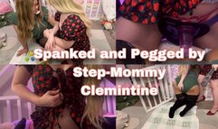 Spanked And Pegged By Step-Mommy Clementine