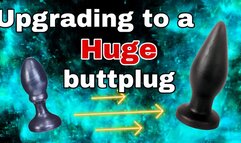 Femdom Upgrading Butt Plug! Anal Ass Stretching & Fisting