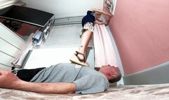 Danielle's Wedge Shoes FLOOR CAM (4K)