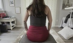 Sexy Teacher Punishes Tiny Student With Gassy Ass